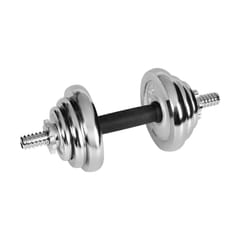 REBEL ACTIVE chromuoti reguliuojamo svorio hanteliai dėkle, 20 kg, su štanga 3