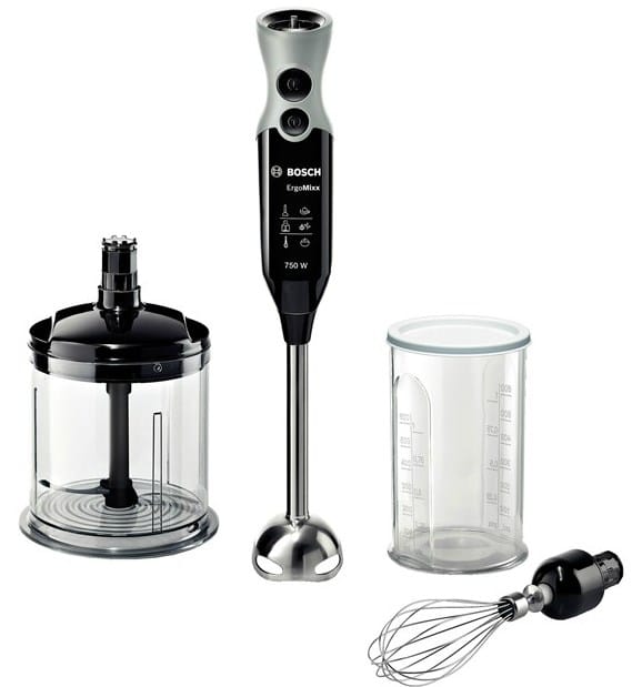 Bosch MSM67160 trintuvas Panardinamas maišytuvas 750 W Juoda, Pilka