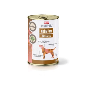 PUPIL Premium Insect - drėgnas ėdalas šunims - 400g