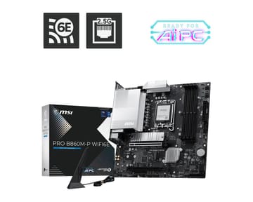 MSI PRO B860M-P WIFI6E pagrindinė plokštė