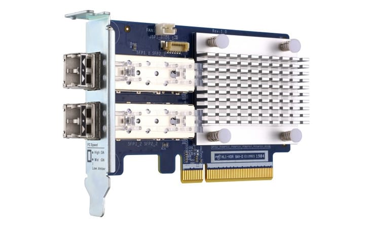 QNAP QXP-16G2FC tinklo plokštė Vidinis Pluoštas 14025 Mbit/s