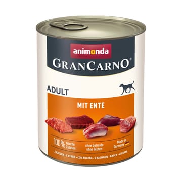 ANIMONDA GranCarno Adult with Duck - drėgnas ėdalas šunims - 800g
