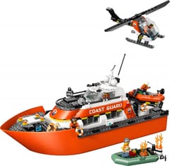 LEGO CITY 60504 Pakrančių apsaugos tarnybos gelbėjimo laivas ir sraigtasparnis 3