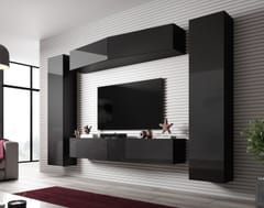 Cama VIGO SLANT 7 CZ svetainės sekcija Spinta daiktams ir garso / vaizdo technikai laikyti 1