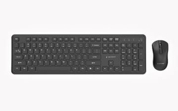Gembird KBS-WPS-01 Slim Pro Business belaidis stalinis kompiuteris, juodas, JAV išdėstymas