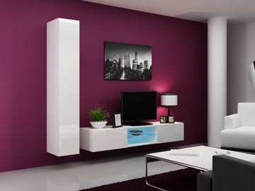 Cama VIGO 21 BI/BI svetainės sekcija Spinta daiktams ir garso / vaizdo technikai laikyti