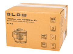 GT-C2 BLOW kryžminis lazerinis lygio matuoklis – 16 linijų 4D 5