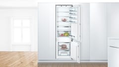 Bosch Serie 6 KIS87AFE0 šaldytuvas-šaldiklis Įmontuoti 272 L E Balta 2