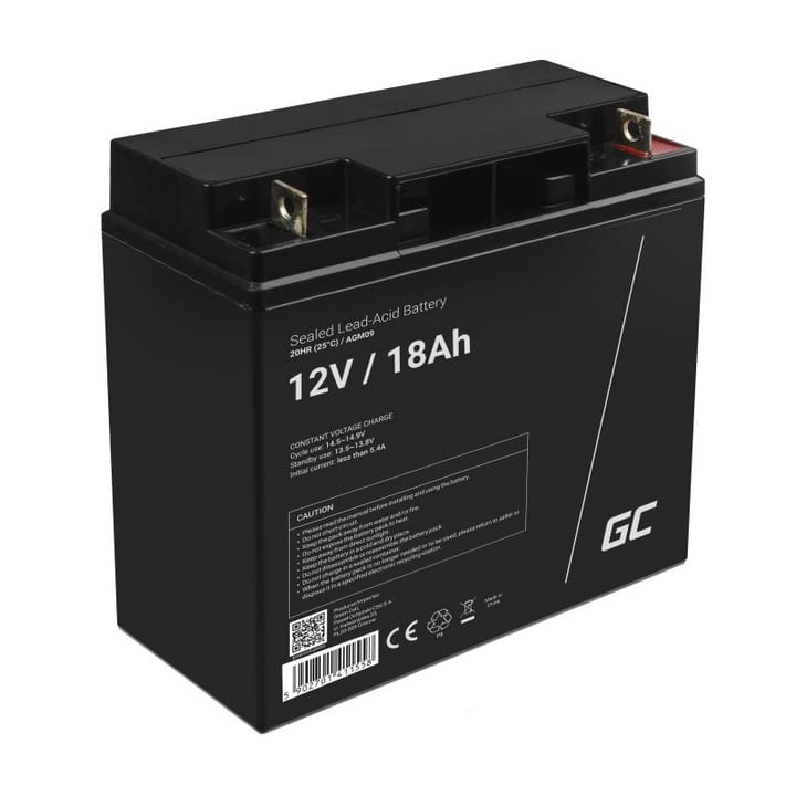 Green Cell AGM09 įkraunama baterija Rūgštinis akumuliatorius (VRLA) 18000 mAh 12 V