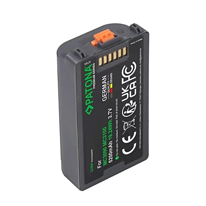 PATONA Pakaitinis akumuliatorius Symbol MC3090, MC3100, 3,7 V 5200 mAh Li-Ion