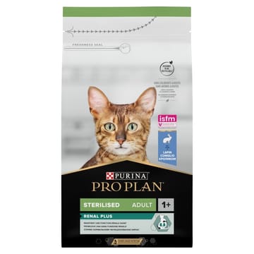PURINA Pro Plan Sterilised Renal Plus - sausas kačių maistas - 1.5 kg