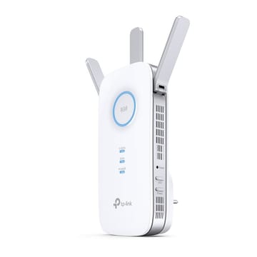 TP-Link RE550 tinklo stiprintuvas Tinklo siųstuvas ir imtuvas Balta 10, 100, 1000 Mbit/s