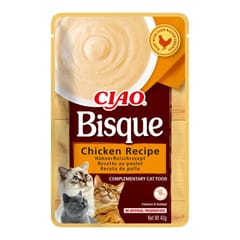 INABA Ciao Bisque Creamy soup with chicken, beef and fish - skanėstas katėms - 24x40g 4