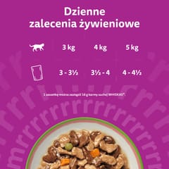 WHISKAS Tasty Mix šefo pasirinkimas padaže – šlapias kačių ėdalas – 40x85g 5