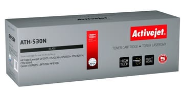 Activejet tonerio kasetė ATH-530N (vietoj HP 304A CC530A, Canon CRG-718B; Supreme; 3400 puslapių; juoda)
