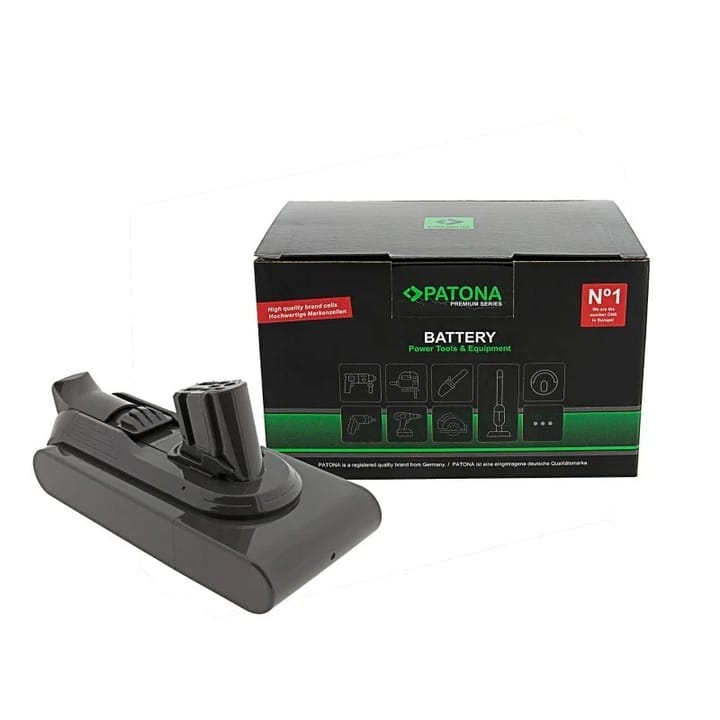 PATONA Pakaitinis akumuliatorius Dyson V12 SV30 SV34 SV46, 25,2 V 2500 mAh Li-Ion