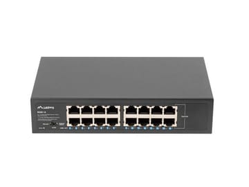 Lanberg Switch RSGE-16 Rack 10"/19" (16 prievadų 1Gb)