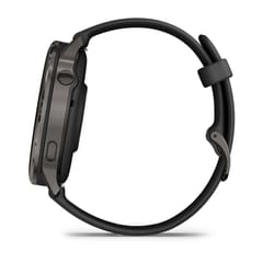 Garmin Venu 4 3,56 cm (1.4") AMOLED 45 mm Skaitmeninis 454 x 454 pikseliai Lietimui jautrus ekranas Juoda „Wi-Fi“ GPS (palydovinis) 3