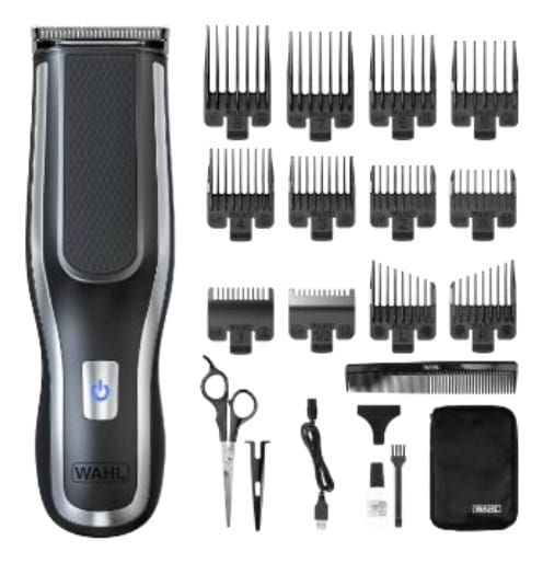 Wahl Self-Clip 360 Juoda, Sidabras Ličio-jonų (Li-Ion)