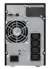 Eaton 9E nepertraukiamo maitinimo resursai (UPS) Dviguba konversija (prisijungus) 1 kVA 800 W 4 AC išvestis(ys / čių) 3