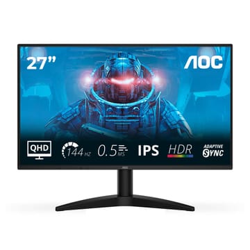 AOC B3 Q27B36X kompiuterio monitorius 68,6 cm (27") 2560 x 1440 pikseliai Quad HD LED Juoda