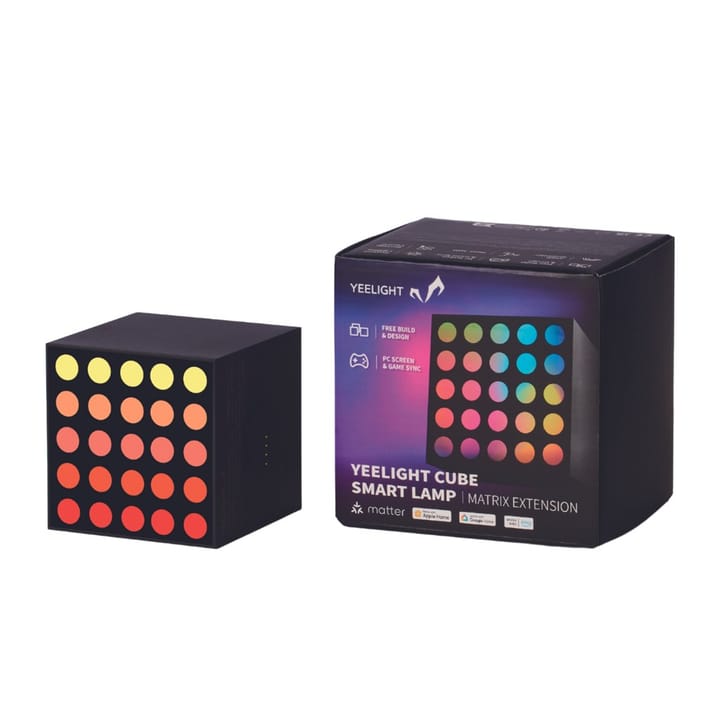 Yeelight Cube Išmanioji stalinė lempa Wi-Fi/Bluetooth