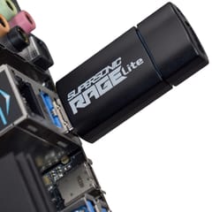 Patriot Memory Supersonic Rage Lite USB atmintukas 64 GB USB A tipo 3.2 Gen 1 (3.1 Gen 1) Juoda, Mėlyna 5