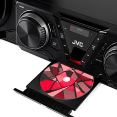 JVC MX-E325B-DAB Mini garso sistema Juoda 6