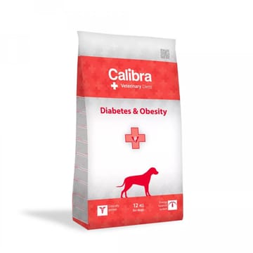 CALIBRA Veterinary Diets Dog Diabetes&Obesity - sausas maistas šunims - 12kg