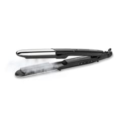 BaByliss Steam Mist Styler Tiesinimo žnyplės Garinis Juoda, Sidabras 2,5 m 1