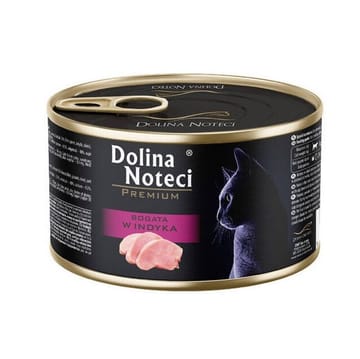 DOLINA NOTECI Premium Rich in turkey - šlapias kačių maistas - 185g