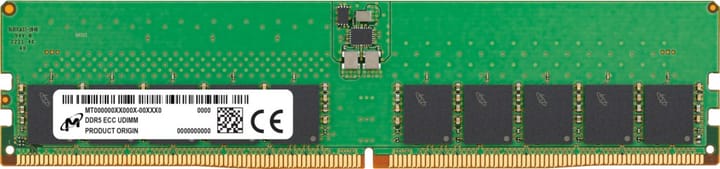 Micron ECC DDR5 32GB 4800MHz MTC20C2085S1EC48BA1R