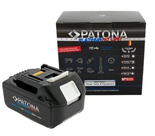 PATONA Pakaitinis akumuliatorius Makita BL1850, 18 V 5500 mAh Li-Ion