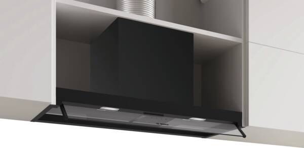 Bosch DBB85CC60 gartraukis Įmontuojama Juoda 582 m³/h