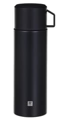 ZWILLING THERMO (39500-514-0) Terminis ąsotis su puodeliu 1 litro Nerūdijančiojo plieno Juoda