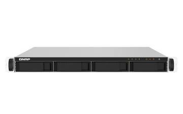 QNAP TS-432PXU NAS Stovas (1U) Annapurna Labs Alpine AL-324 2 GB DDR4 0 TB QNAP Turbo System Juoda