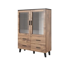 Cama LOTTA SET 2 WOT+B svetainės sekcija Spinta daiktams ir garso / vaizdo technikai laikyti 2