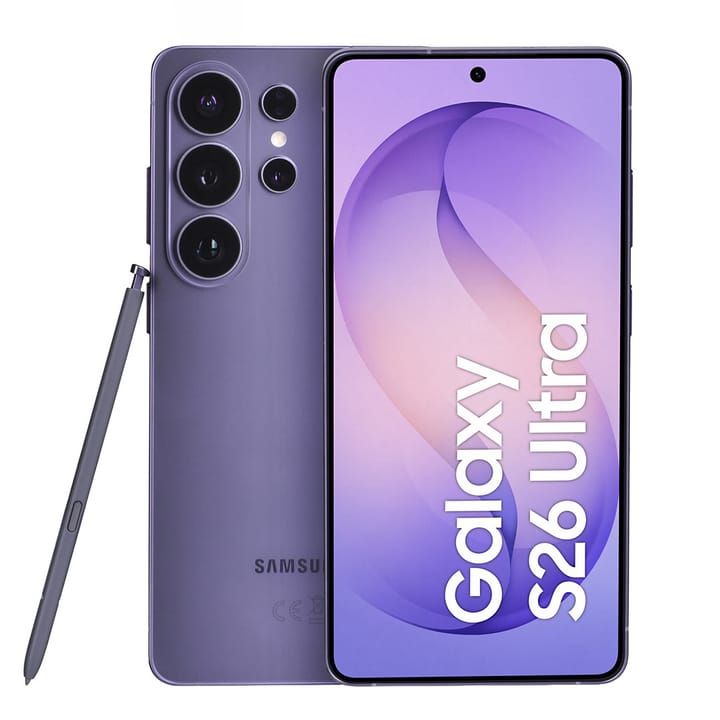 Samsung Galaxy S26 Ultra 17,5 cm (6.9") Dviguba SIM jungtis Android 16.0 5G C tipo USB 12 GB 256 GB 5000 mAh Violetinė