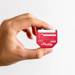Shelly Qubino Wawe 1PM Išmanusis jungiklis Raudona 4