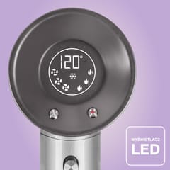 ELDOM HT280 plaukų džiovintuvas, 1650 W, pilkas 3