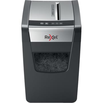 Rexel Momentum X312-SL dokumentų naikiklis Smulkinimas mažais gabalėliais Juoda, Pilka