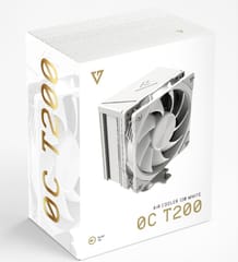 MODECOM Volcano 0C T200 Procesorius Orinis aušintuvas 12 cm Balta 3