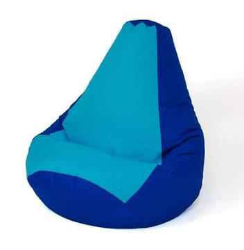 Sako krepšys Pouffe Pear blue XL 130 x 90 cm
