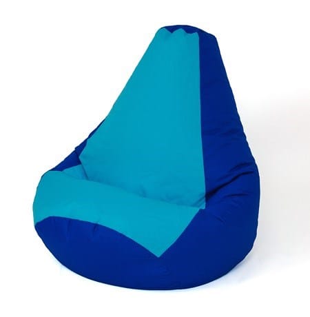 Sako krepšys Pouffe Pear blue XL 130 x 90 cm