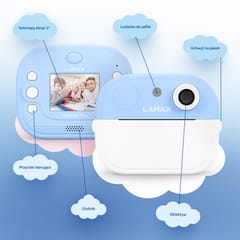 Vaikiškas fotoaparatas LAMAX InstaKid2 Play, mėlynas 5