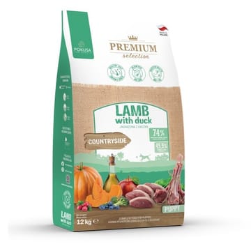 POKUSA Premium Selection Puppy Lamb with duck - sausas maistas šunims - 12kg