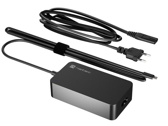 NATEC ĮKROVIKLIO MAITINIMO ŠALTINIS GRAYLING USB-C 65W