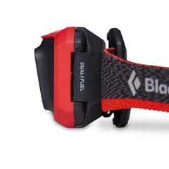 Black Diamond Storm 450 Juoda, Raudona Ant galvos tvirtinamas žibintuvėlis 4