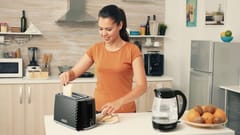 TO280C ELDOM Skrudintuvas TOSTI, bandelių lentynėlė, atitirpinimo sistema, juoda 7