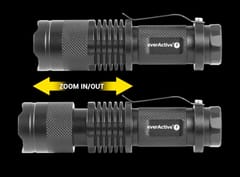 LED rankinis žibintuvėlis everActive FL-180 "Bullet" su CREE XP-E2 LED 6